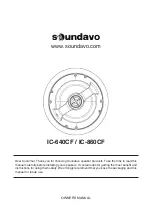 Soundavo IC-640CF Owner'S Manual preview