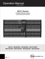 Soundbarrier MCX-10USD Operation Manual preview