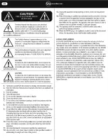 Preview for 2 page of Soundbarrier MG112A Operation Manual