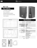 Preview for 12 page of Soundbarrier MG112A Operation Manual