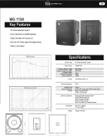 Preview for 15 page of Soundbarrier MG112A Operation Manual