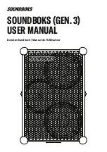 Preview for 1 page of SOUNDBOKS GEN. 3 User Manual