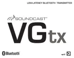 Soundcast aptX VGtx User Manual preview