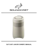 Soundcast OutCast Jr. User Manual предпросмотр