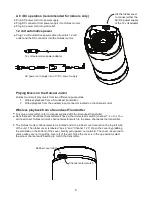 Предварительный просмотр 6 страницы Soundcast OutCast Jr. User Manual