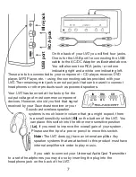 Preview for 7 page of Soundcast UAT Owner'S Manual