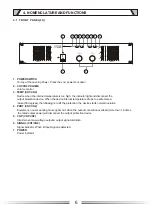 Preview for 6 page of Soundchoice PROAudio 2120A Operation Manual