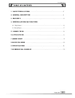 Preview for 2 page of Soundchoice PROAudio T-6245 Operation Manual