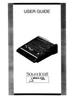 Предварительный просмотр 1 страницы SoundCraft Delta Ave User Manual