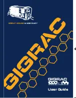 Предварительный просмотр 1 страницы SoundCraft GIGRAC 1000st User Manual