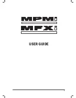 Preview for 3 page of SoundCraft MFXI User Manual