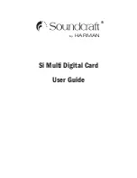 SoundCraft Si Multi Digital User Manual preview