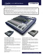 Предварительный просмотр 4 страницы SoundCraft Signature 10 User Manual