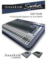 SoundCraft Signature 16 User Manual предпросмотр