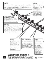 Предварительный просмотр 4 страницы SoundCraft Spirit Folio 4 User Manual