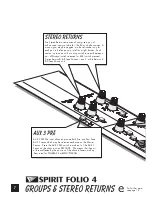 Предварительный просмотр 8 страницы SoundCraft Spirit Folio 4 User Manual