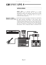 Предварительный просмотр 24 страницы SoundCraft Spirit Live 4 Manual