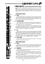 Preview for 14 page of SoundCraft SPIRIT LIVE 42 User Manual