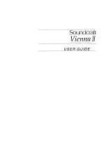 SoundCraft Vienna II User Manual предпросмотр