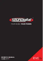 SoundDigital 1000.1 EVOX2 Owner'S Manual preview