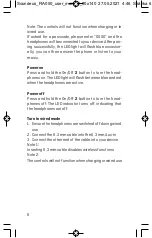 Preview for 8 page of Soundeus FIA050 User Manual