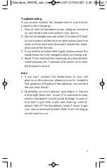 Preview for 9 page of Soundeus FIA050 User Manual