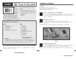 Preview for 1 page of SoundGate SDSHOND Installation Instructions