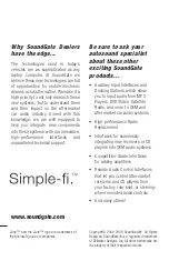 Preview for 8 page of SoundGate Simple-fi VOLZNAUX1 Manual