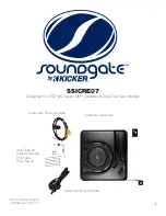 SoundGate SSICRE07 Installation Instructions Manual preview