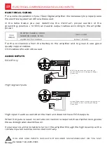 Предварительный просмотр 8 страницы Soundigital 1 200.2 EVO5 User Manual