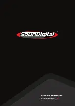 Предварительный просмотр 1 страницы Soundigital 2000.4 EVO5 User Manual