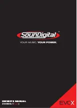 Soundigital 20000.1 EVOX Owner'S Manual предпросмотр