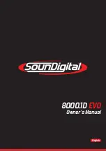 Soundigital 8000.1D EVO Owner'S Manual preview