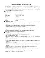 Preview for 1 page of SoundLab G002GF User Manual