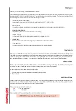 Preview for 2 page of SOUNDLIGHT 3202R Mk6 Operating Manual