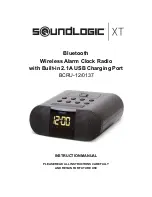 SoundLogic BCRU-12/0137 Instruction Manual предпросмотр