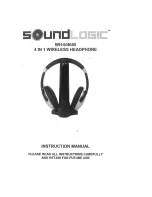 SoundLogic WH-6/4685 Instruction Manual предпросмотр