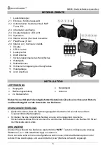 Preview for 3 page of SOUNDMASTER 251218 Instruction Manual