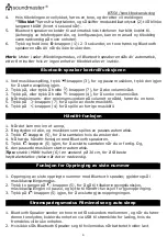 Preview for 41 page of SOUNDMASTER BT550BL Manual