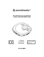 Preview for 1 page of SOUNDMASTER CD-9135MP3 Manual