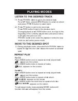 Preview for 9 page of SOUNDMASTER CD-9160MP3 Instruction Manual