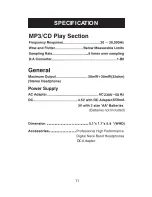 Preview for 13 page of SOUNDMASTER CD-9160MP3 Instruction Manual