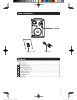 Предварительный просмотр 3 страницы SOUNDMASTER CDG-552E User Manual