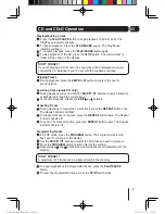 Предварительный просмотр 7 страницы SOUNDMASTER CDG-552E User Manual