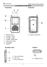 Предварительный просмотр 9 страницы SOUNDMASTER DAB170SW Manual