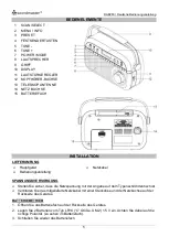 Preview for 3 page of SOUNDMASTER DAB280 Manual