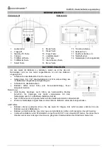 Preview for 3 page of SOUNDMASTER DAB600 Manual