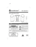 Preview for 1 page of SOUNDMASTER DISC 3800 MP-3 Instruction Manual