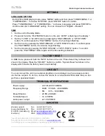 Preview for 13 page of SOUNDMASTER Elite line PL880 Instruction Manual