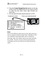 Preview for 14 page of SOUNDMASTER highline BT3000 Instruction Manual